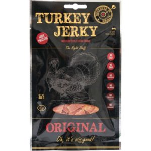 SNACK TIME Sušené krůtí maso TURKEY JERKY ORIGINAL 40g