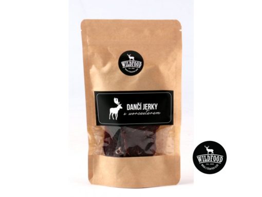 Wild Food Dančí jerky s worcesterem